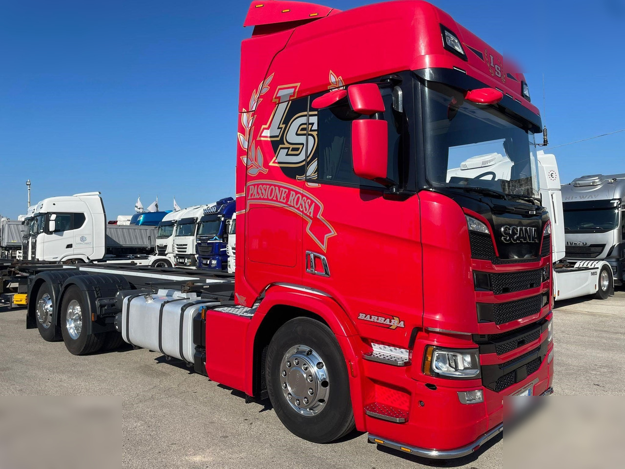 SCANIA R450 - Контейнеровоз/ Сменна каросерия камион: снимка 1 SCANIA R450 - Контейнеровоз/ Сменна каросерия камион: снимка 1