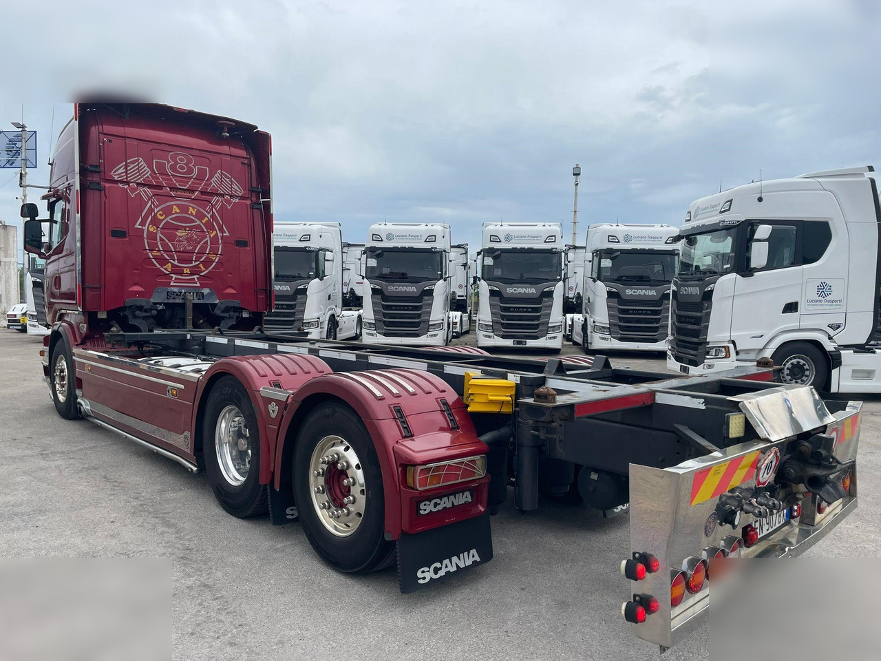 SCANIA R560 - Контейнеровоз/ Сменна каросерия камион: снимка 4 SCANIA R560 - Контейнеровоз/ Сменна каросерия камион: снимка 4