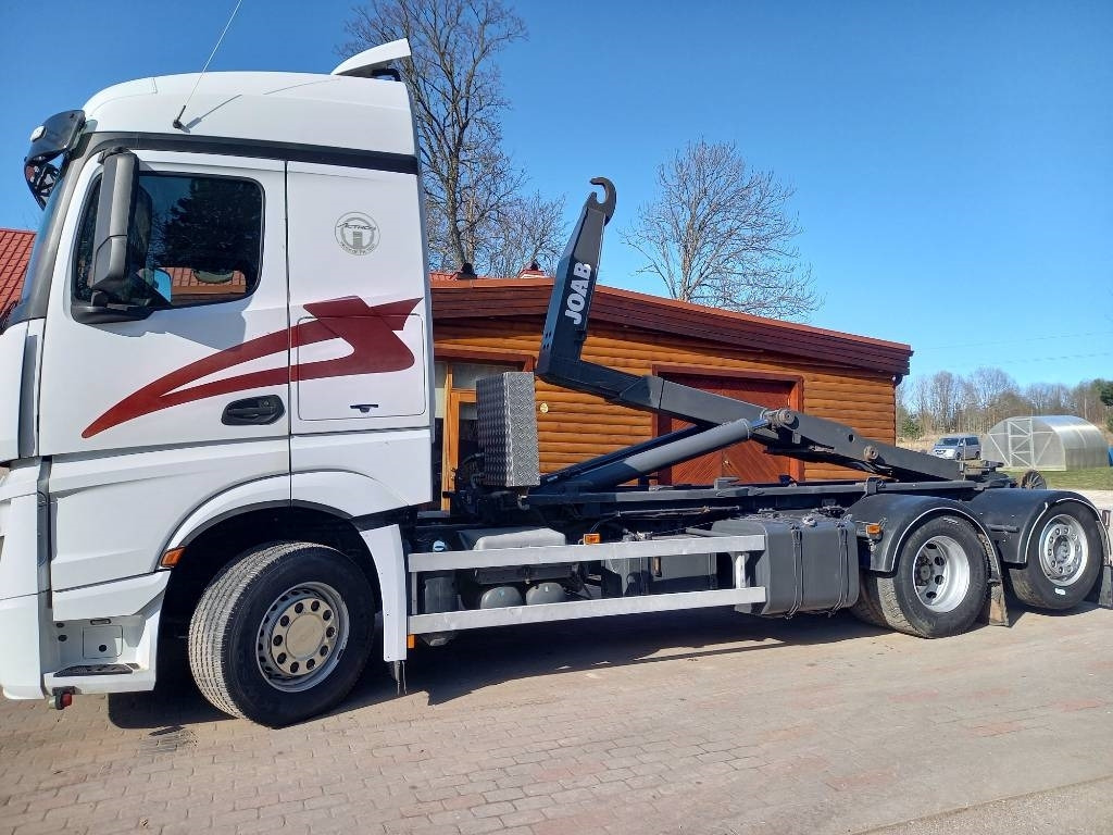 Мултилифт с кука камион Mercedes-Benz Actros, 6X2, JOAB HOOK LIFT: снимка 10