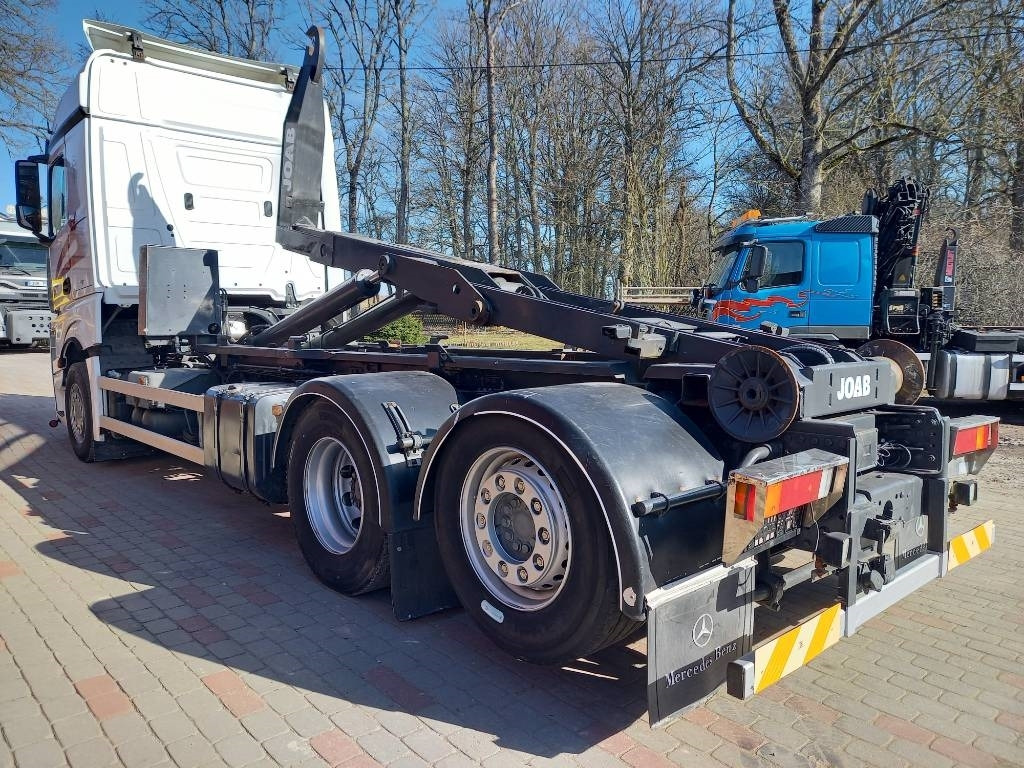 Мултилифт с кука камион Mercedes-Benz Actros, 6X2, JOAB HOOK LIFT: снимка 17