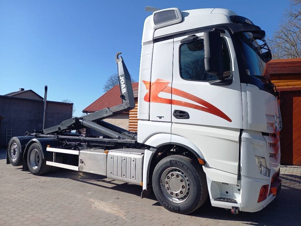 Мултилифт с кука камион Mercedes-Benz Actros, 6X2, JOAB HOOK LIFT: снимка 11