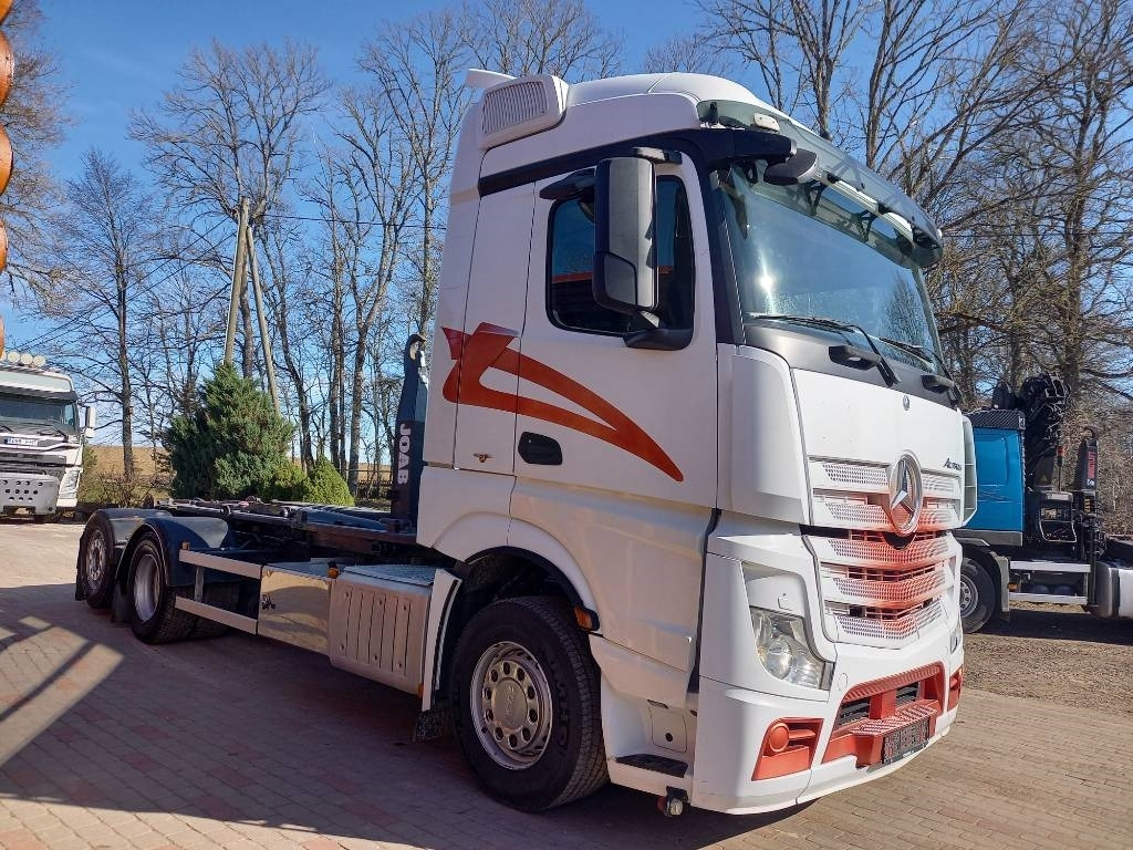 Мултилифт с кука камион Mercedes-Benz Actros, 6X2, JOAB HOOK LIFT: снимка 8