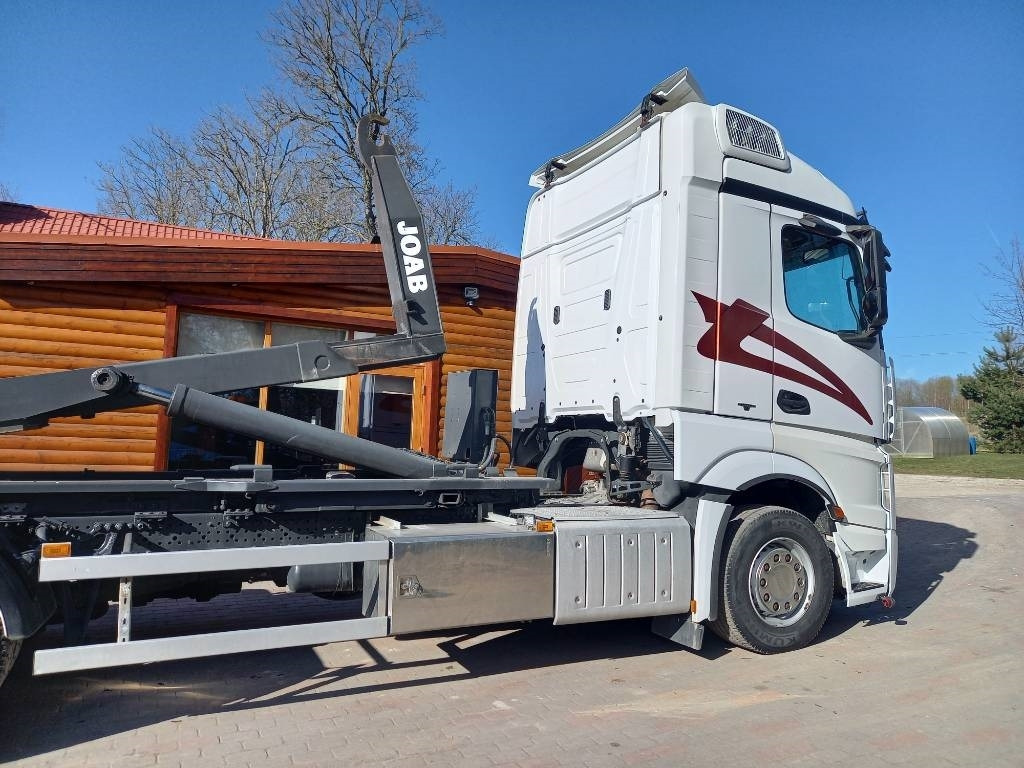 Мултилифт с кука камион Mercedes-Benz Actros, 6X2, JOAB HOOK LIFT: снимка 13
