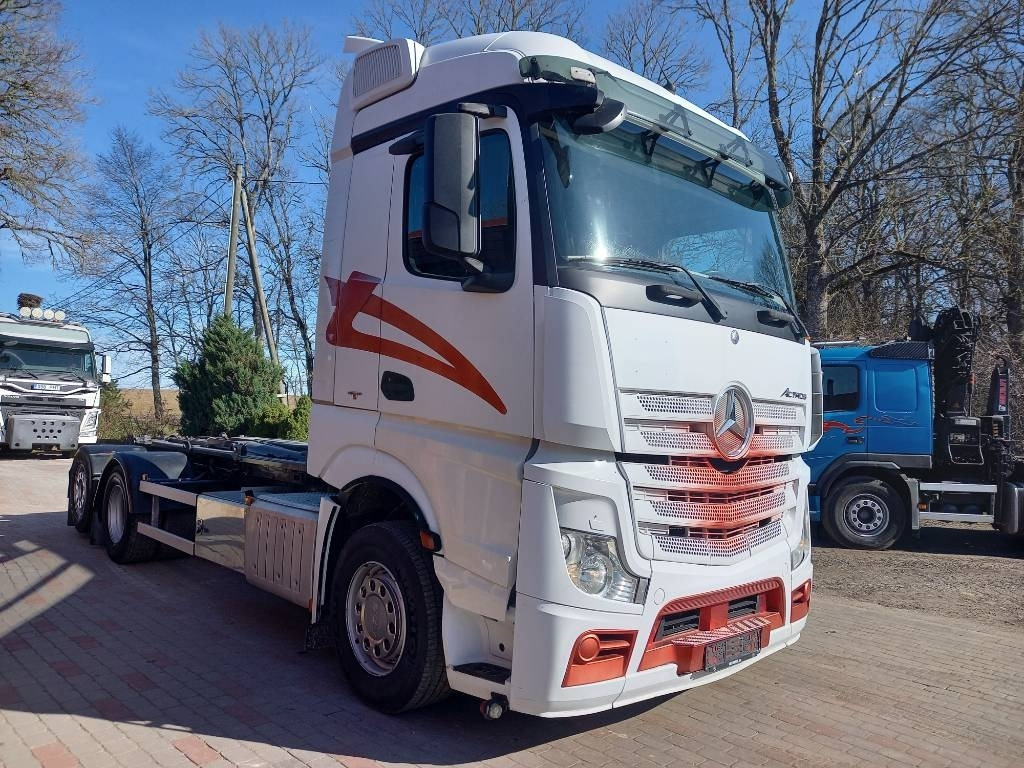 Мултилифт с кука камион Mercedes-Benz Actros, 6X2, JOAB HOOK LIFT: снимка 7