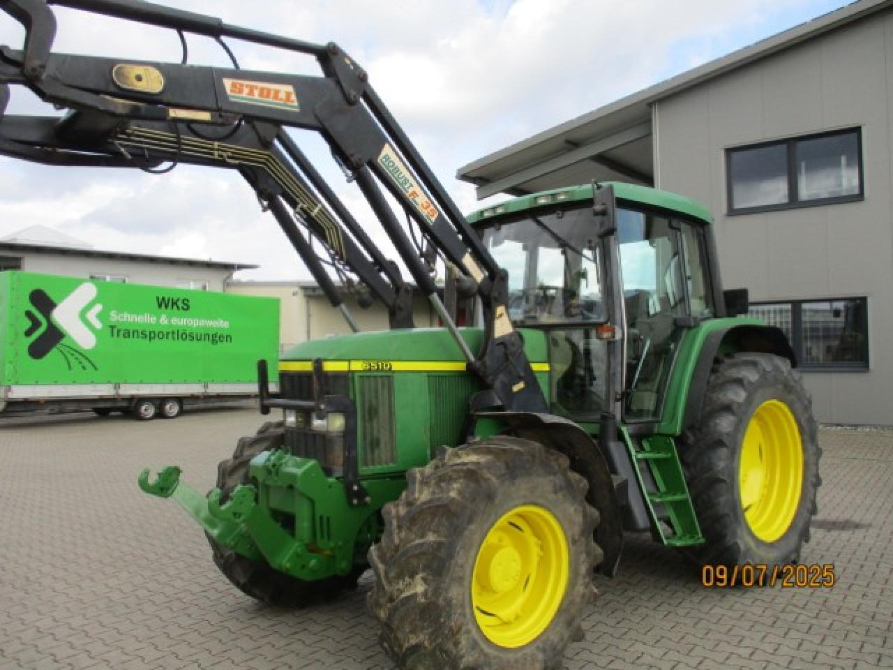 John Deere 6610 TLS - Трактор: снимка 2 John Deere 6610 TLS - Трактор: снимка 2