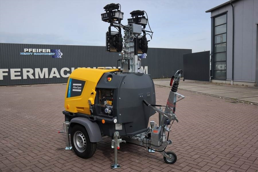 Осветителна кула Atlas Copco Hilight H6+ Valid inspection, *Guarantee! Max Boom: снимка 7