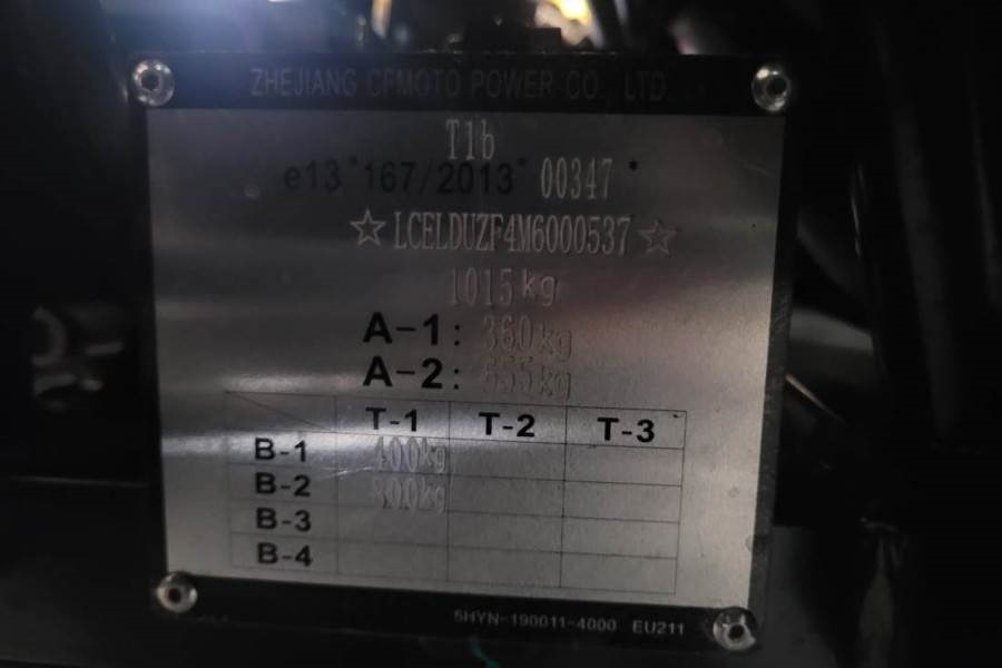 CFMoto UFORCE600 Valid Inspection, *Guarantee! Dutch Regi - Четириколка: снимка 5 CFMoto UFORCE600 Valid Inspection, *Guarantee! Dutch Regi - Четириколка: снимка 5