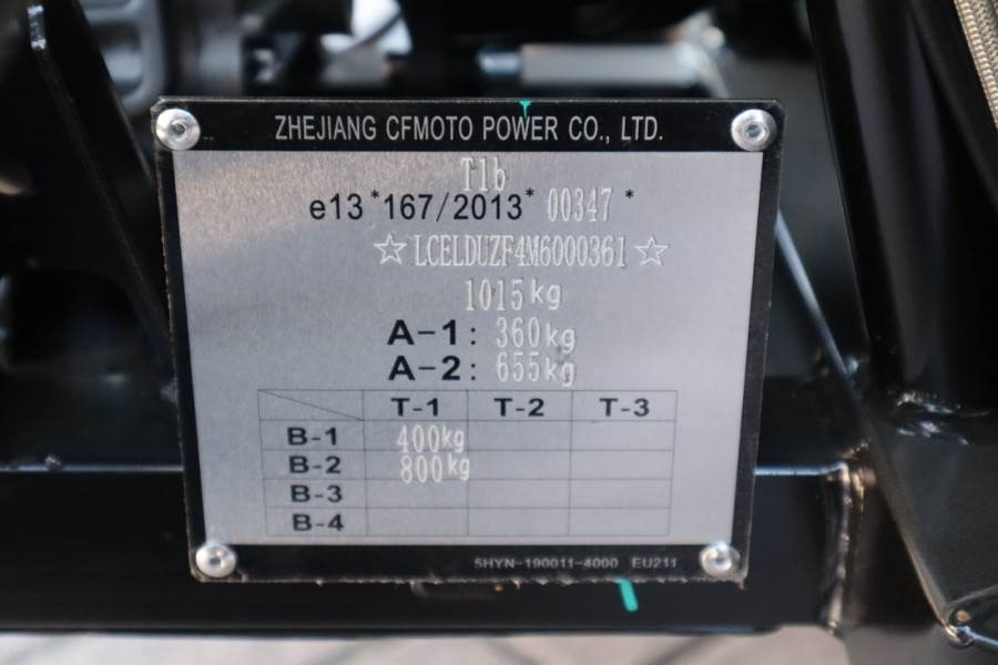 Четириколка CFMoto UFORCE600 Valid Inspection, *Guarantee! Dutch Regi: снимка 8
