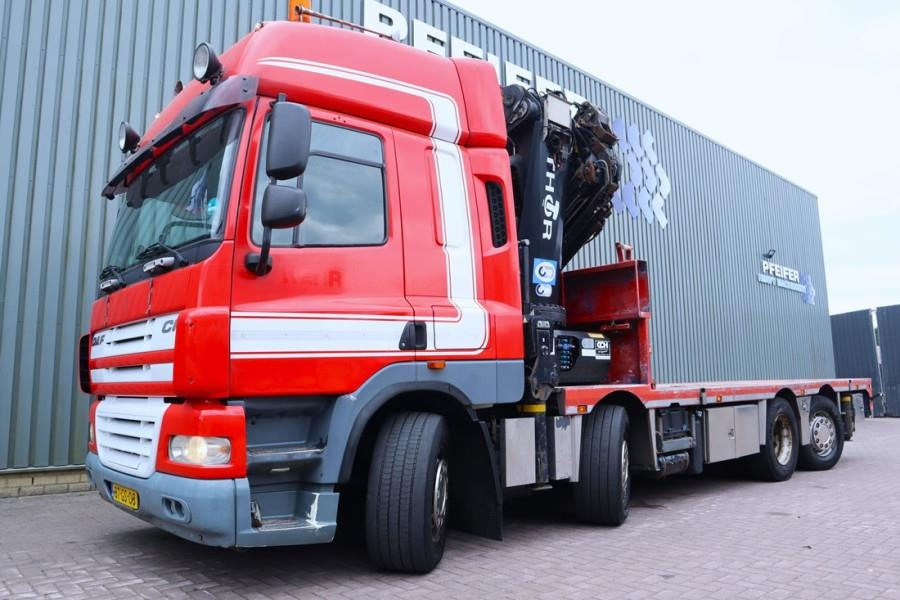 DAF CF85 With HMF 85t/m Crane Dutch Registration, HMF - Кран за всякакви терени: снимка 1 DAF CF85 With HMF 85t/m Crane Dutch Registration, HMF - Кран за всякакви терени: снимка 1