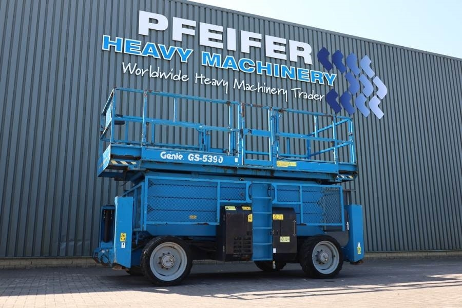 Genie GS5390 Diesel, 4x4 Drive, 18.15m Working Height, 6 - Ножична работна платформа: снимка 1 Genie GS5390 Diesel, 4x4 Drive, 18.15m Working Height, 6 - Ножична работна платформа: снимка 1