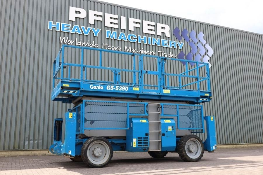 Genie GS5390 Diesel, 4x4 Drive, 18.15m Working Height, 6 - Ножична работна платформа: снимка 1 Genie GS5390 Diesel, 4x4 Drive, 18.15m Working Height, 6 - Ножична работна платформа: снимка 1