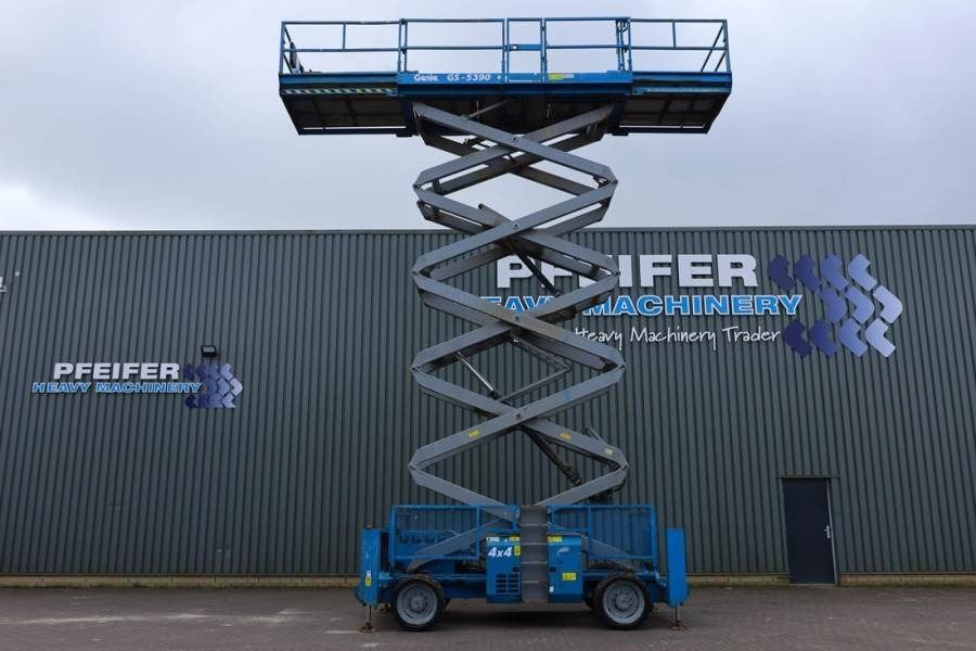 Genie GS5390 Diesel, 4x4 Drive, 18.15m Working Height, 6 - Ножична работна платформа: снимка 3 Genie GS5390 Diesel, 4x4 Drive, 18.15m Working Height, 6 - Ножична работна платформа: снимка 3