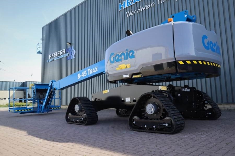 Телескопична платформа Genie S45XC Trax Valid inspection, *Guarantee! Diesel, 4: снимка 8