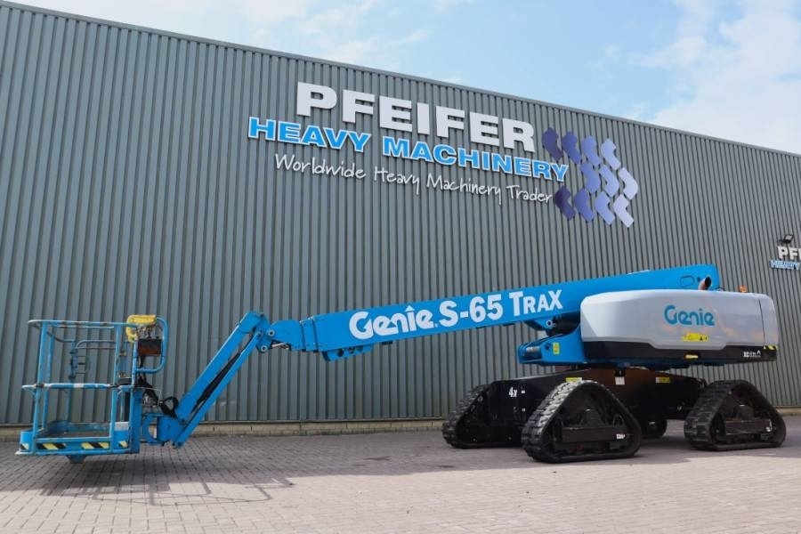 Genie S65XC TRAX Guarantee! Diesel, 4x4 Drive Trax, 22m - Телескопична платформа: снимка 1 Genie S65XC TRAX Guarantee! Diesel, 4x4 Drive Trax, 22m - Телескопична платформа: снимка 1