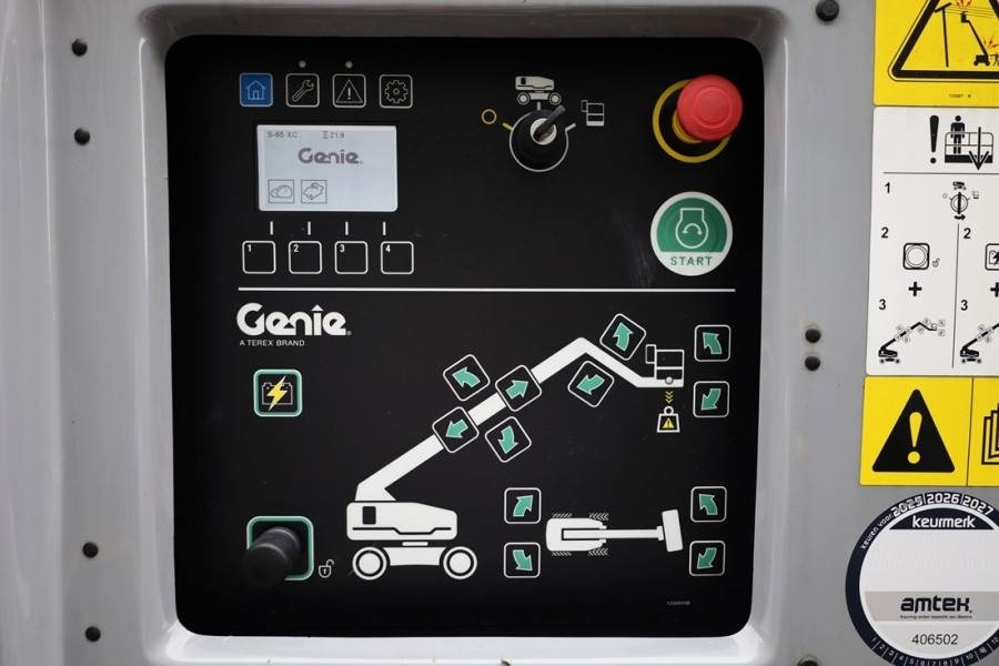 Genie S65XC Valid inspection, *Guarantee! Diesel, 4x4 Dr - Телескопична платформа: снимка 4 Genie S65XC Valid inspection, *Guarantee! Diesel, 4x4 Dr - Телескопична платформа: снимка 4