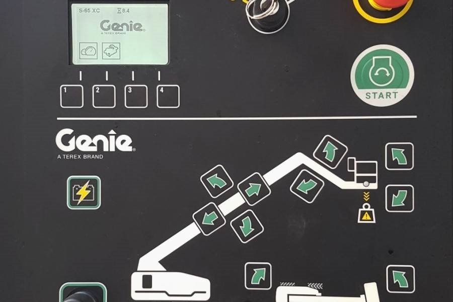 Genie S65XC Valid inspection, *Guarantee! Diesel, 4x4 Dr - Телескопична платформа: снимка 4 Genie S65XC Valid inspection, *Guarantee! Diesel, 4x4 Dr - Телескопична платформа: снимка 4