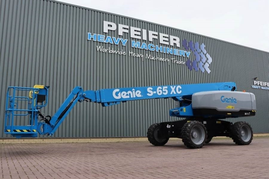 Genie S65XC Valid inspection, *Guarantee! Diesel, 4x4 Dr - Телескопична платформа: снимка 1 Genie S65XC Valid inspection, *Guarantee! Diesel, 4x4 Dr - Телескопична платформа: снимка 1