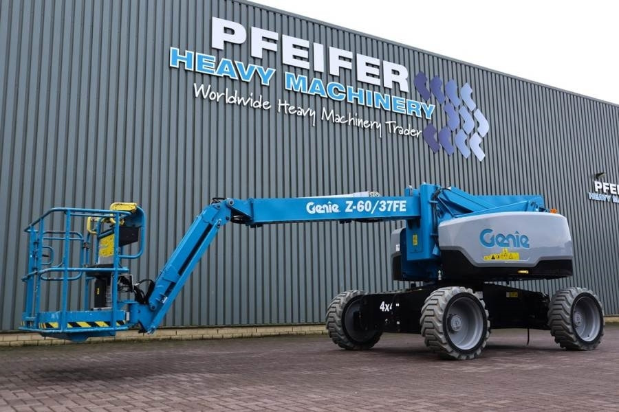 Genie Z60/37FE Valid Inspection, *Guarantee! Hybrid, 4x4 - Артикулираща платформа: снимка 1 Genie Z60/37FE Valid Inspection, *Guarantee! Hybrid, 4x4 - Артикулираща платформа: снимка 1
