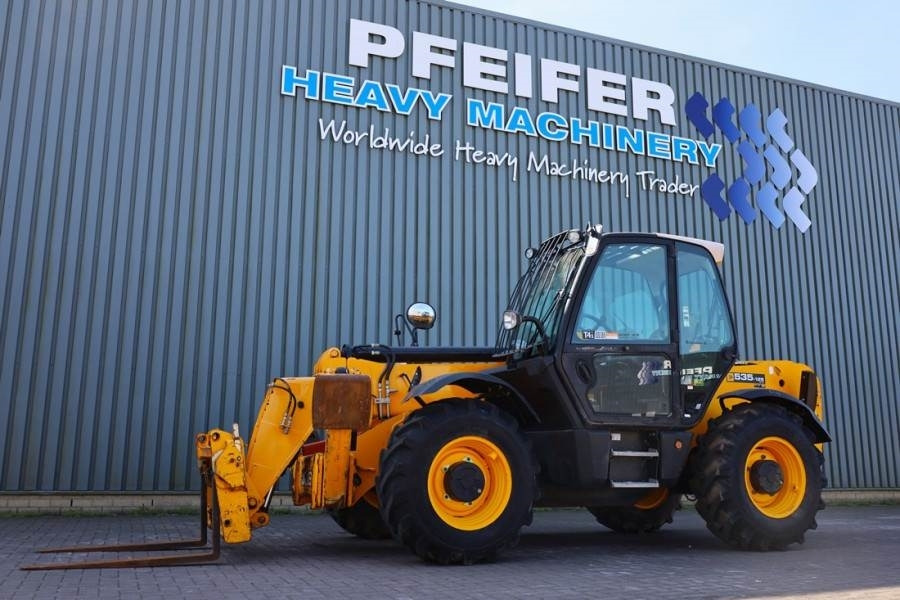 JCB 535-125 Diesel, 4x4x4 Drive, 12.5m Lifting Height, - Телескопичен товарач: снимка 1 JCB 535-125 Diesel, 4x4x4 Drive, 12.5m Lifting Height, - Телескопичен товарач: снимка 1