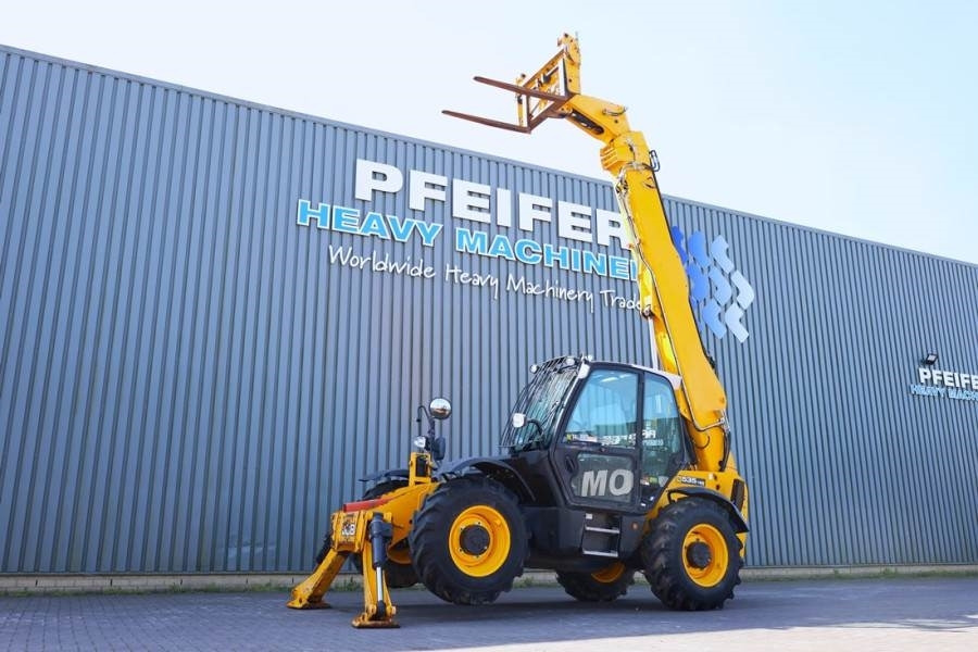 JCB 535-125 Diesel, 4x4x4 Drive, 12.5m Lifting Height, - Телескопичен товарач: снимка 2 JCB 535-125 Diesel, 4x4x4 Drive, 12.5m Lifting Height, - Телескопичен товарач: снимка 2