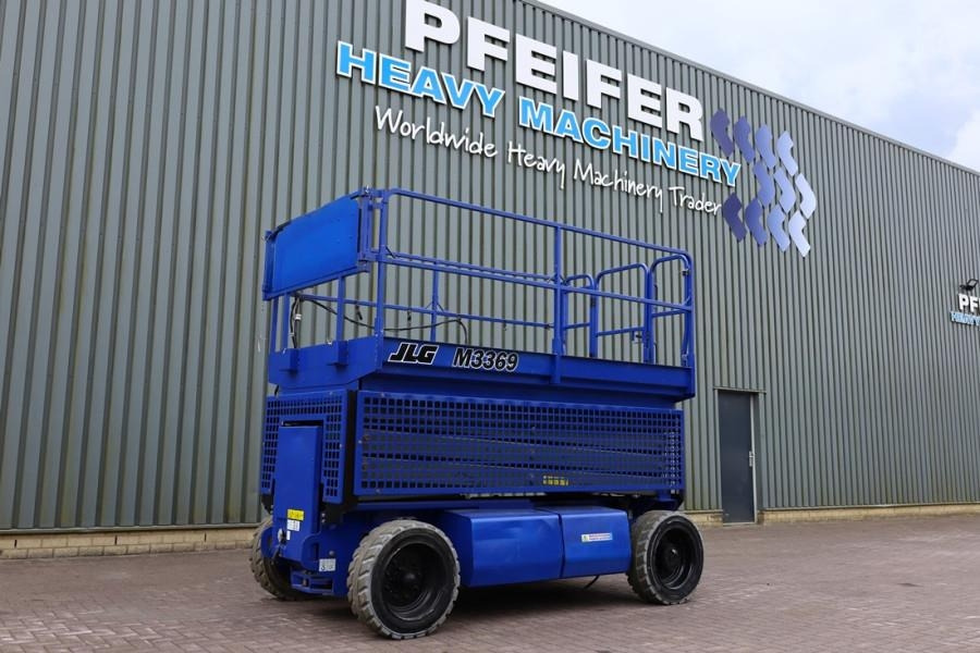 JLG M3369 Hybrid, 12m Working Height, 450kg Capacity, - Ножична работна платформа: снимка 1 JLG M3369 Hybrid, 12m Working Height, 450kg Capacity, - Ножична работна платформа: снимка 1