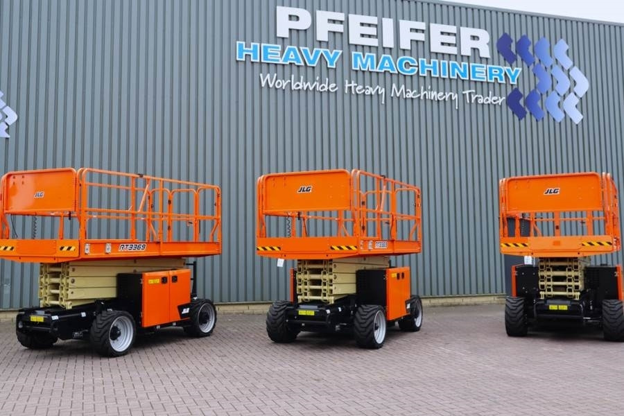 Ножична работна платформа JLG RT3369 Unused, Diesel, 12m Working Height, 454kg C: снимка 1
