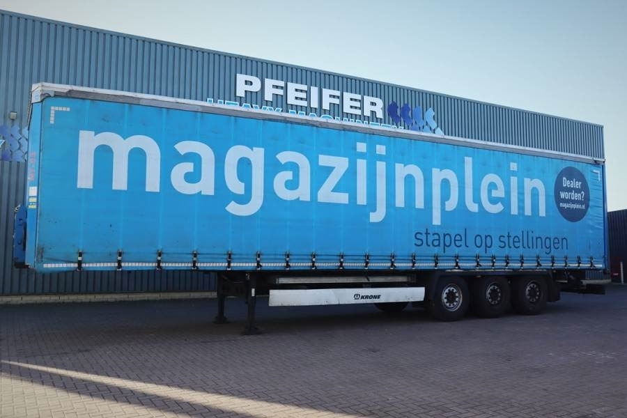 Krone SD Dutch Registration, 3-Axle, Lift Axle, Air Susp - Брезентово ремарке: снимка 1 Krone SD Dutch Registration, 3-Axle, Lift Axle, Air Susp - Брезентово ремарке: снимка 1