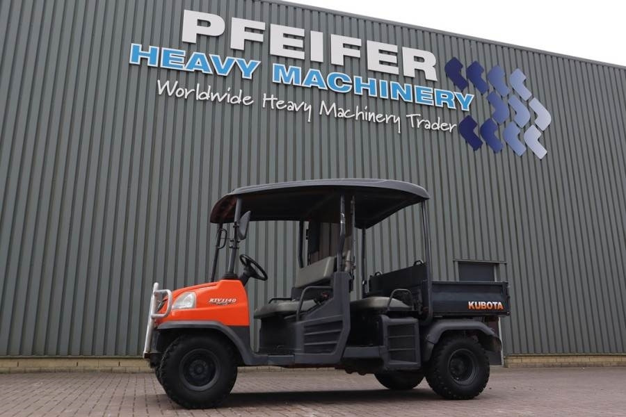 Kubota RTV1140CPX 4x4 Dutch Registration, Diesel, 4x4 Dri - Четириколка: снимка 1 Kubota RTV1140CPX 4x4 Dutch Registration, Diesel, 4x4 Dri - Четириколка: снимка 1