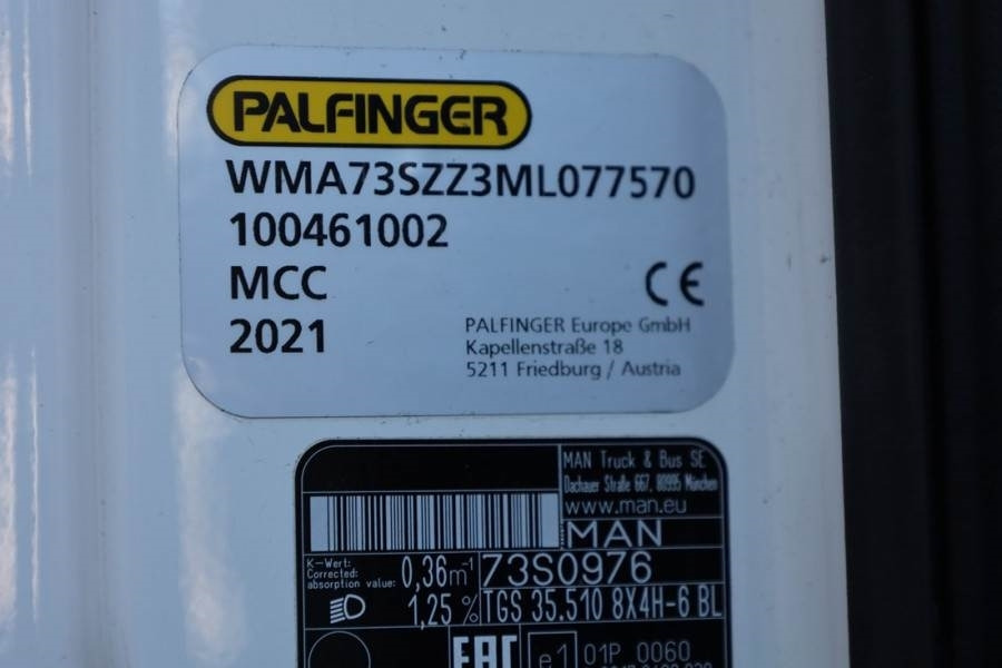 MAN TGS 35.510 - Palfinger PK92002SH Valid inspection, - Кран за всякакви терени: снимка 5 MAN TGS 35.510 - Palfinger PK92002SH Valid inspection, - Кран за всякакви терени: снимка 5