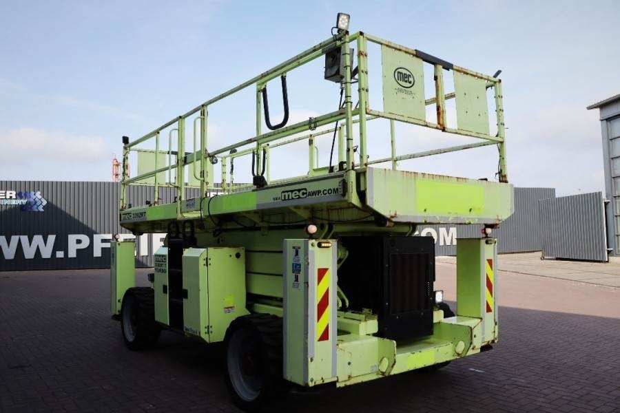 Ножична работна платформа MEC 3392RT-T Diesel, 4x4 Drive, 12m Working Height, 12: снимка 8