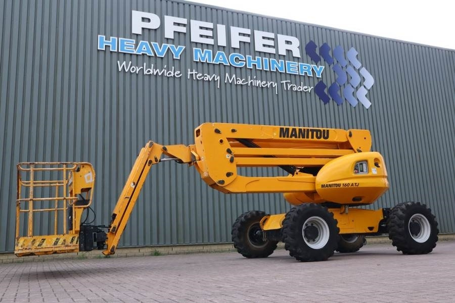 Manitou 160ATJ Diesel, 4x4x4 Drive, 16m Working Height, 8. - Артикулираща платформа: снимка 1 Manitou 160ATJ Diesel, 4x4x4 Drive, 16m Working Height, 8. - Артикулираща платформа: снимка 1