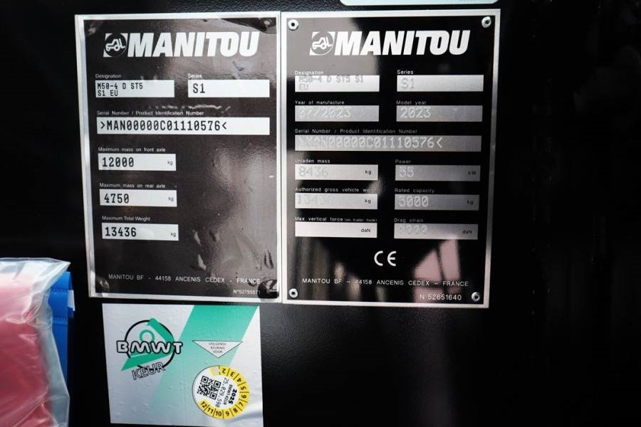 Manitou M50-4 Valid Inspection, *Guarantee, Diesel, 4x4 Dr - Мотокар с висока проходимост: снимка 5 Manitou M50-4 Valid Inspection, *Guarantee, Diesel, 4x4 Dr - Мотокар с висока проходимост: снимка 5
