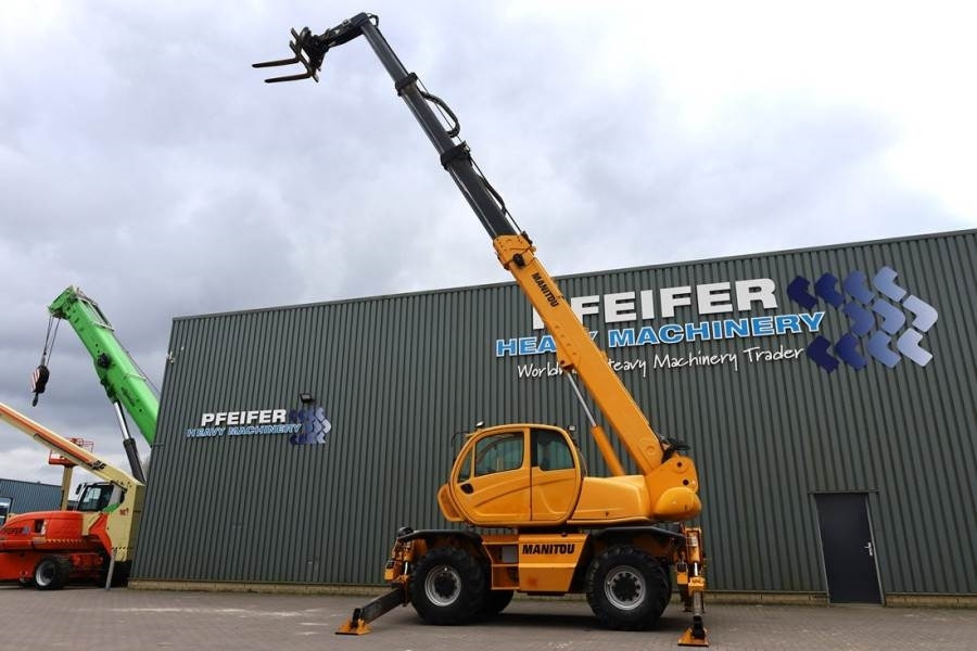 Manitou MRT2150 Privilege Diesel, 4x4 Drive And 4-Wheel St - Телескопичен товарач: снимка 3 Manitou MRT2150 Privilege Diesel, 4x4 Drive And 4-Wheel St - Телескопичен товарач: снимка 3