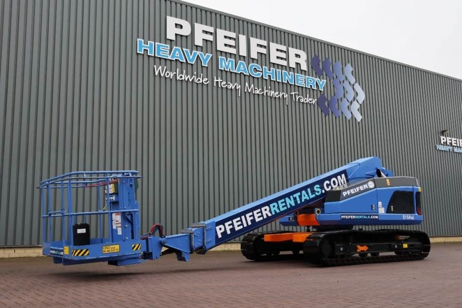 Nagano S15Auj Valid inspection, Diesel, 15 m Working Heig - Телескопична платформа: снимка 1 Nagano S15Auj Valid inspection, Diesel, 15 m Working Heig - Телескопична платформа: снимка 1