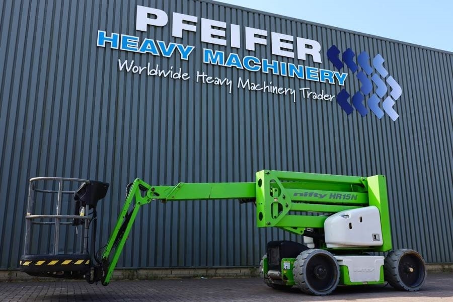 Niftylift HR15N Hybrid MK3 Hybrid, 4x2 Drive, 15.5m Working - Артикулираща платформа: снимка 1 Niftylift HR15N Hybrid MK3 Hybrid, 4x2 Drive, 15.5m Working - Артикулираща платформа: снимка 1