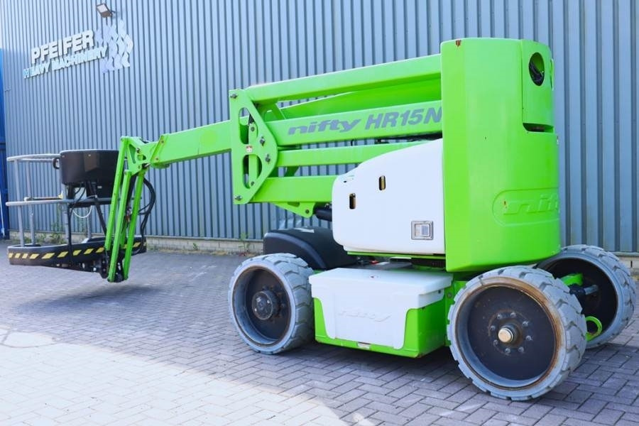 Артикулираща платформа Niftylift HR15N Hybrid MK3 Hybrid, 4x2 Drive, 15.5m Working: снимка 9
