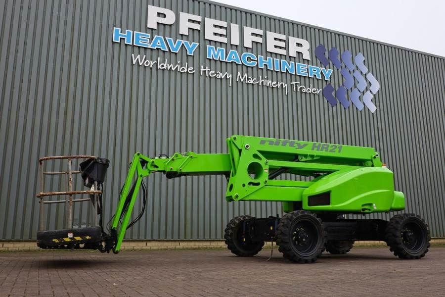 Niftylift HR21D 4x4 MK2 Diesel, 4x4 Drive, 21m Working Heigh - Артикулираща платформа: снимка 1 Niftylift HR21D 4x4 MK2 Diesel, 4x4 Drive, 21m Working Heigh - Артикулираща платформа: снимка 1