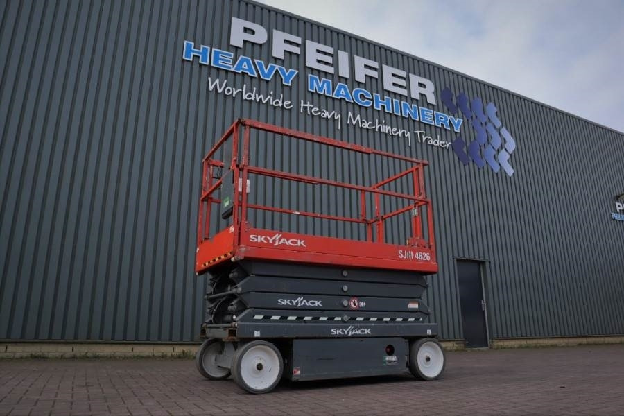 SkyJack SJ4626 ELECTRIC, 10M WORKING HEIGHT, 454KG CAPACIT - Ножична работна платформа: снимка 1 SkyJack SJ4626 ELECTRIC, 10M WORKING HEIGHT, 454KG CAPACIT - Ножична работна платформа: снимка 1