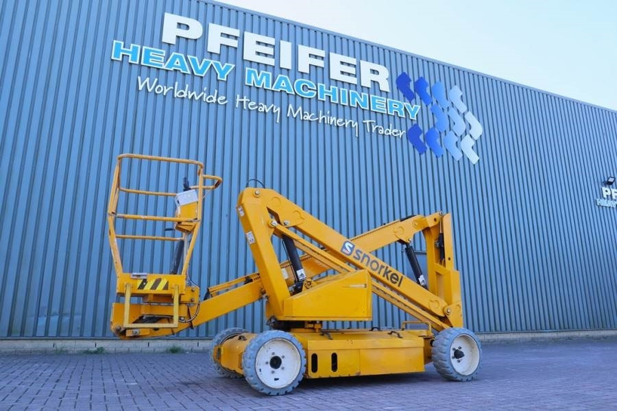 Snorkel A38E Electric, 13.5m Working Height, 6.1m Reach, 2 - Артикулираща платформа: снимка 1 Snorkel A38E Electric, 13.5m Working Height, 6.1m Reach, 2 - Артикулираща платформа: снимка 1