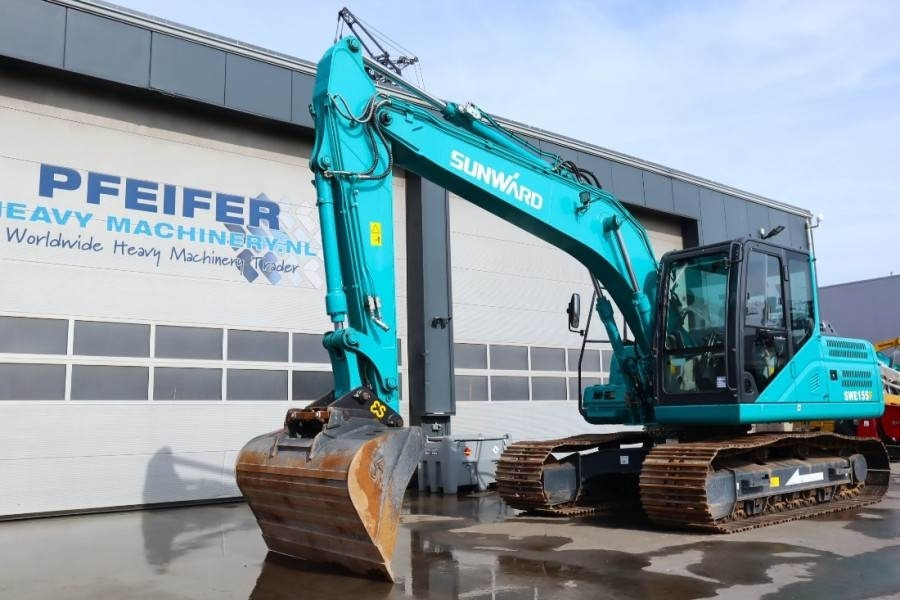 Sunward SWE155F CE certification, Diesel, Digging depth: 5 - Верижен багер: снимка 1 Sunward SWE155F CE certification, Diesel, Digging depth: 5 - Верижен багер: снимка 1