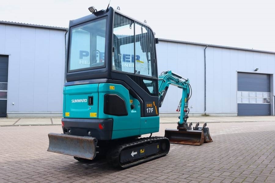 Sunward SWE17F CE certification, Diesel, Extendable Underc - Мини багер: снимка 2 Sunward SWE17F CE certification, Diesel, Extendable Underc - Мини багер: снимка 2