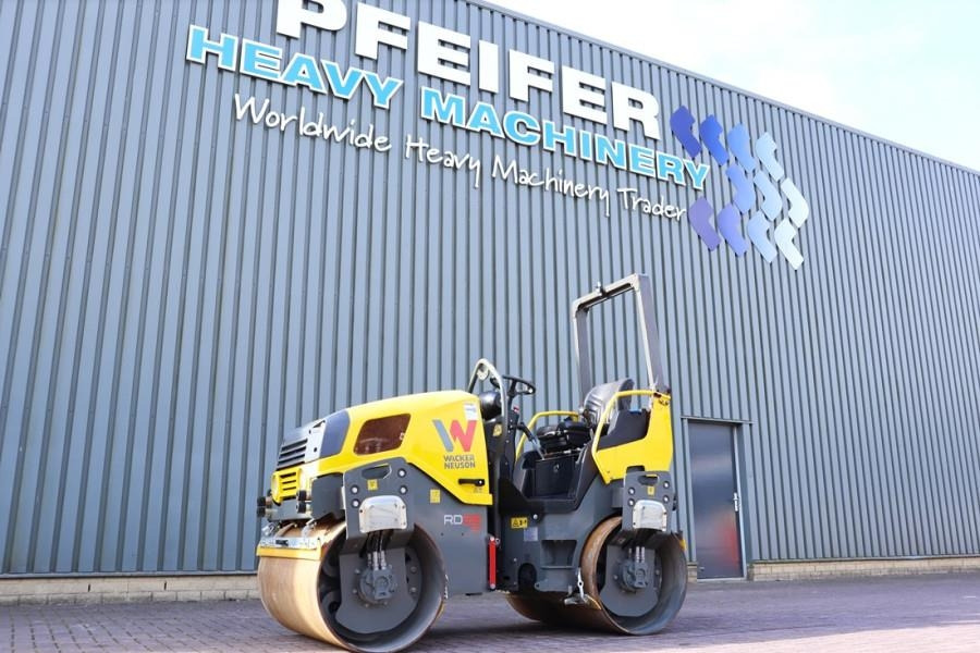 Wacker Neuson RD28-120 Diesel, Front And Rear Vibrating Smooth D - Пътен валяк: снимка 1 Wacker Neuson RD28-120 Diesel, Front And Rear Vibrating Smooth D - Пътен валяк: снимка 1