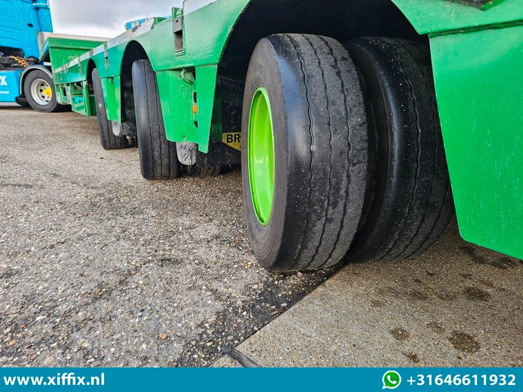 Broshuis 3-ass. Uitschuifbare semi dieplader / 3x gestuurd / SL Assen - Нискорамна площадка полуремарке: снимка 5 Broshuis 3-ass. Uitschuifbare semi dieplader / 3x gestuurd / SL Assen - Нискорамна площадка полуремарке: снимка 5