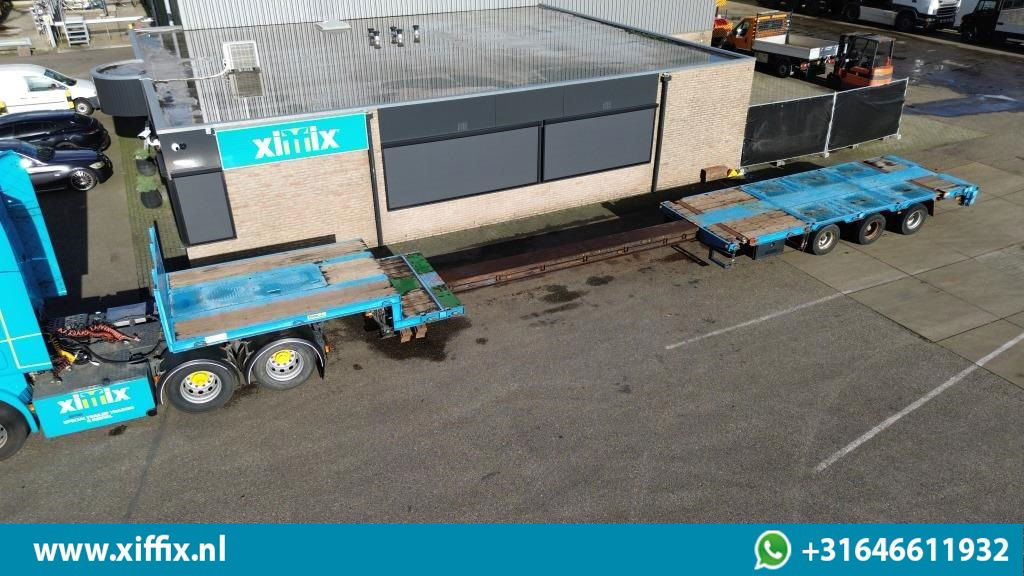 Doll 3-ass. Uitschuifbare semi dieplader / 3x gestuurd - Нискорамна площадка полуремарке: снимка 1 Doll 3-ass. Uitschuifbare semi dieplader / 3x gestuurd - Нискорамна площадка полуремарке: снимка 1