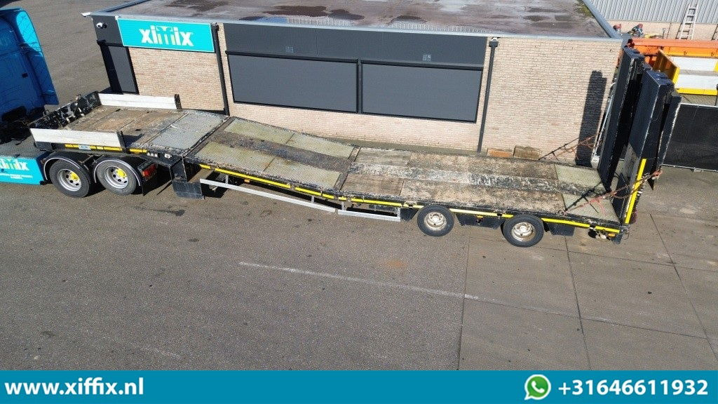 Faymonville 2-ass. Semi-dieplader met dubbele hydr. Kleppen en hefbed / 2x gestu - Нискорамна площадка полуремарке: снимка 2 Faymonville 2-ass. Semi-dieplader met dubbele hydr. Kleppen en hefbed / 2x gestu - Нискорамна площадка полуремарке: снимка 2