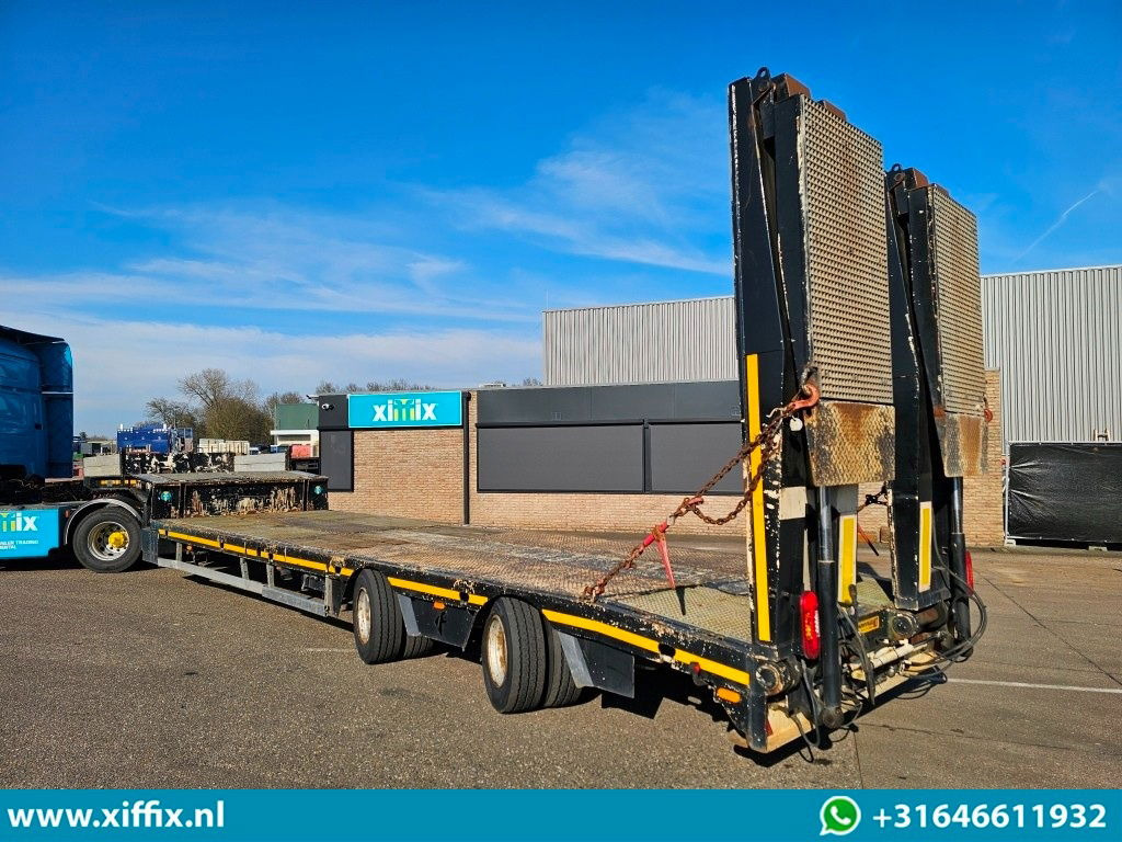 Faymonville 2-ass. Semi-dieplader met dubbele hydr. Kleppen en hefbed / 2x gestu - Нискорамна площадка полуремарке: снимка 4 Faymonville 2-ass. Semi-dieplader met dubbele hydr. Kleppen en hefbed / 2x gestu - Нискорамна площадка полуремарке: снимка 4