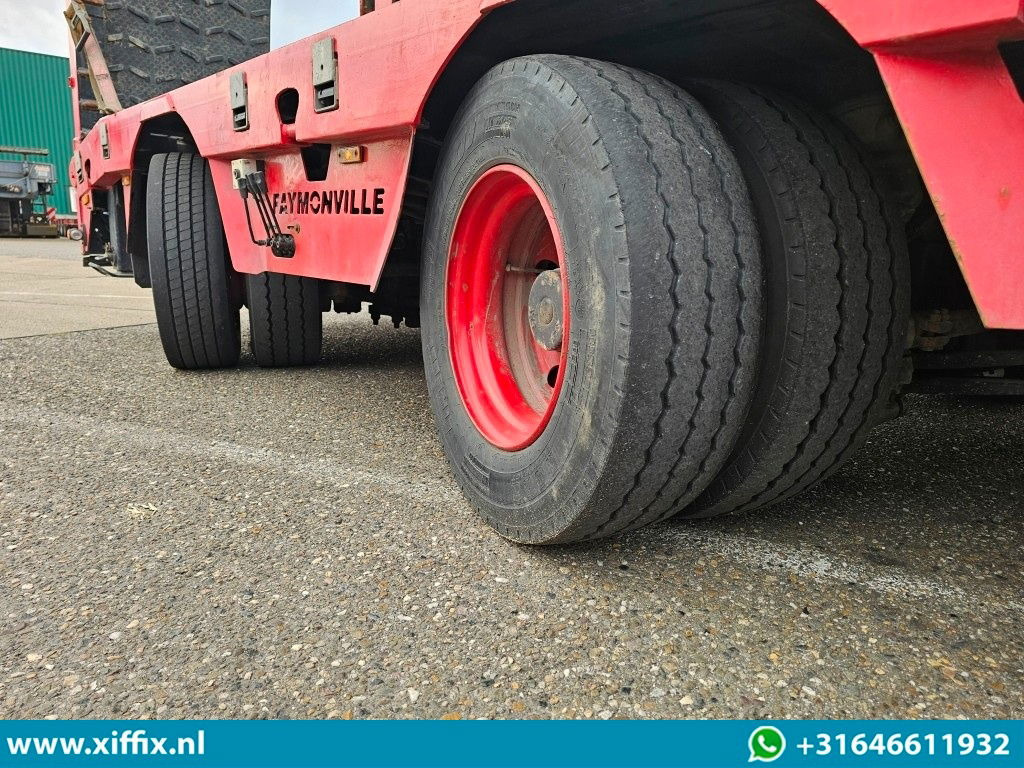 Faymonville 2-ass. Uitschuifbare semi dieplader met dubbele hydr. Kleppen / 2x gestuurd - Нискорамна площадка полуремарке: снимка 5 Faymonville 2-ass. Uitschuifbare semi dieplader met dubbele hydr. Kleppen / 2x gestuurd - Нискорамна площадка полуремарке: снимка 5