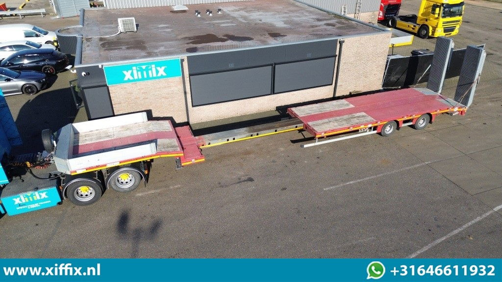 Faymonville 2-ass. Uitschuifbare semi dieplader met dubbele hydr. Kleppen / Nalo - Нискорамна площадка полуремарке: снимка 1 Faymonville 2-ass. Uitschuifbare semi dieplader met dubbele hydr. Kleppen / Nalo - Нискорамна площадка полуремарке: снимка 1