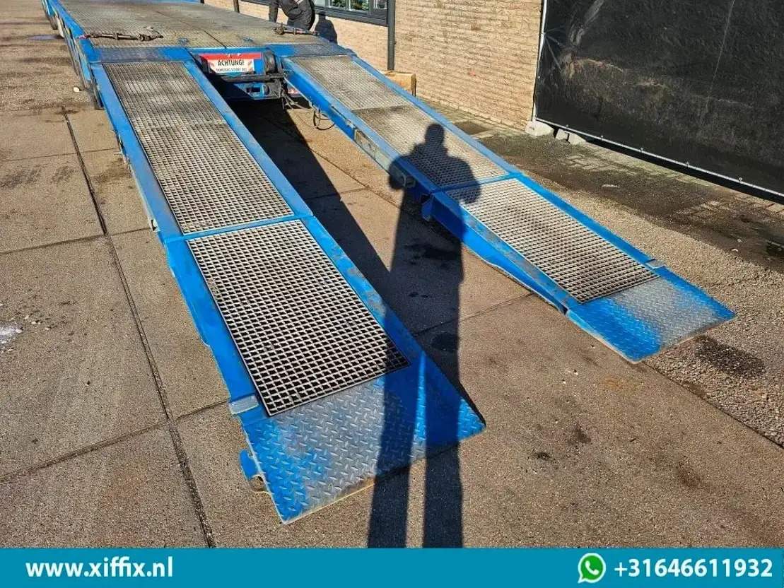 Faymonville 3-ass. Semi dieplader met dubbele hydr. Kleppen en hydr. Verstelbare - Нискорамна площадка полуремарке: снимка 4 Faymonville 3-ass. Semi dieplader met dubbele hydr. Kleppen en hydr. Verstelbare - Нискорамна площадка полуремарке: снимка 4