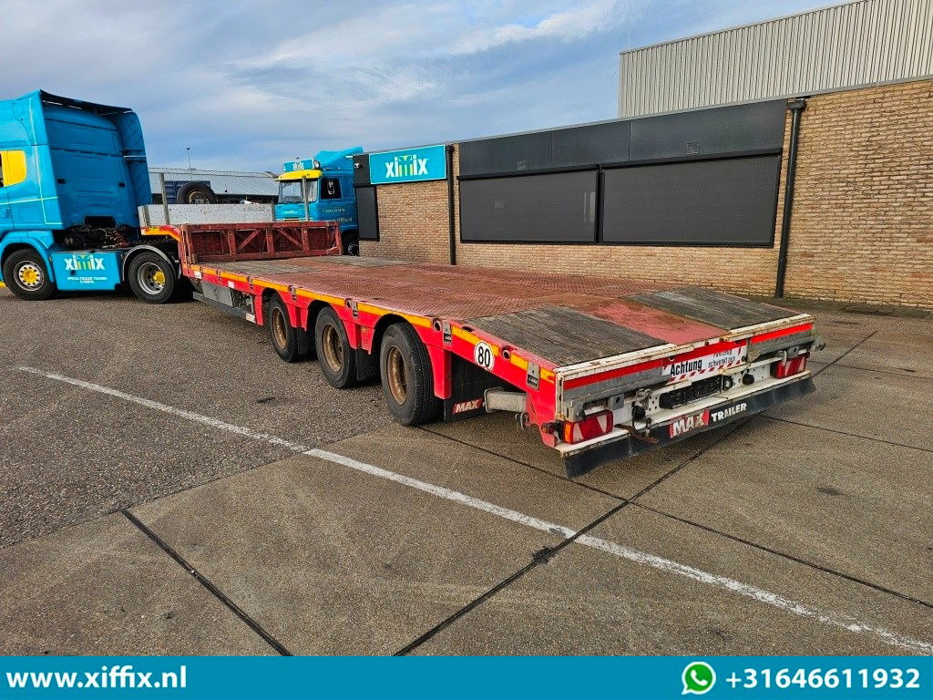 Faymonville 3-ass. Uitschuifbare semi dieplader / Naloop gestuurd - Нискорамна площадка полуремарке: снимка 4 Faymonville 3-ass. Uitschuifbare semi dieplader / Naloop gestuurd - Нискорамна площадка полуремарке: снимка 4